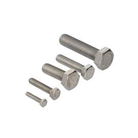 Sechskantschrauben DIN 933 Edelstahl A2 M 6 70 mm 100 Stk.