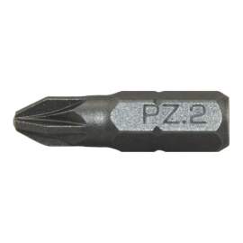 Bits gehärtet S2 Stahl "shock resistant" PZ PZ 3