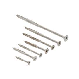 Edelstahl Spanplattenschrauben TORX A2 4,5 mm 40 mm Teilgewinde 200 Stk.