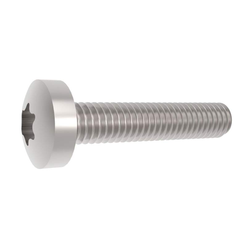 Linsenschrauben 4 mm DIN 7985 M 4 x 60 Edelstahl A2 25 Stk 