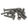 Schlossschrauben DIN 603 Edelstahl A2 M 8 35 mm 100 Stk.