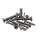 Linsensenkschrauben DIN 966 Edelstahl A2 TORX M 4 5 mm 25 Stk.