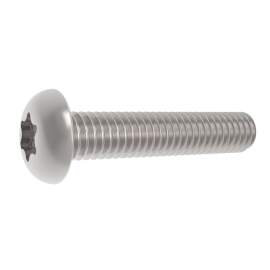 Linsenkopfschrauben TORX Edelstahl A2 ISO 7380 M 5 8 mm 50 Stk.