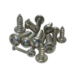 Blechschrauben DIN 7981 (~ISO 14585) TORX Linsenkopf Edelstahl A2 4,2 mm 22 mm 25 Stk.