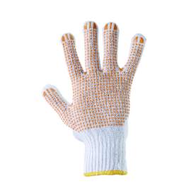 Handschuhe Baumwolle mit Noppen COTTONSTAR GRIP M/8 12 Paar